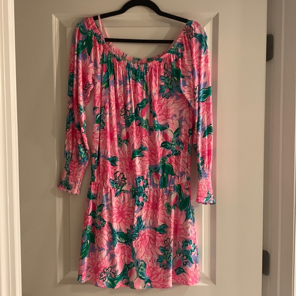 Lilly Pulitzer Off-Shoulder Romper